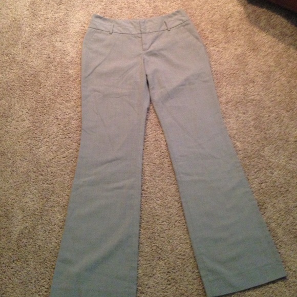 Gray dress pants