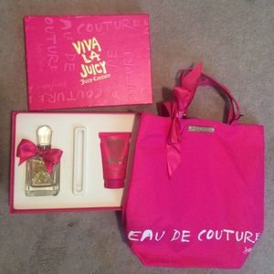 Juicy Couture Viva La Juicy Perfume set with bag