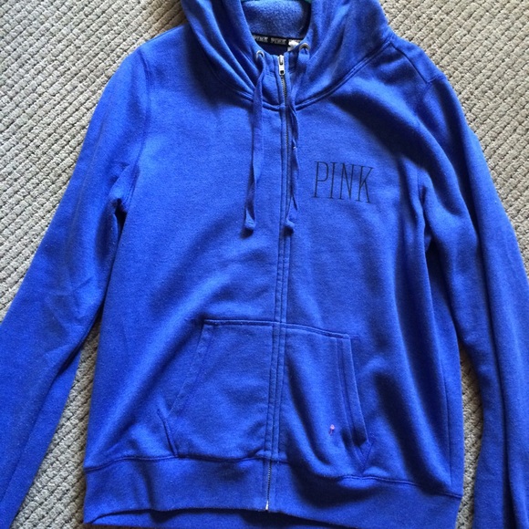 VS Pink Zip-Up Sweatshirt