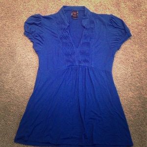Royal blue top