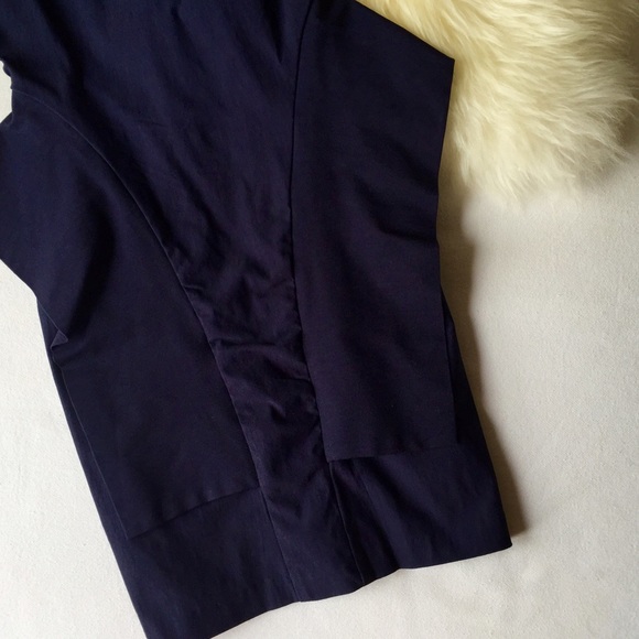 SOLD: Nasty Gal | Navy Peplum Dress - Picture 4 of 4