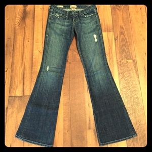 William Rast Belle Flare distressed jeans