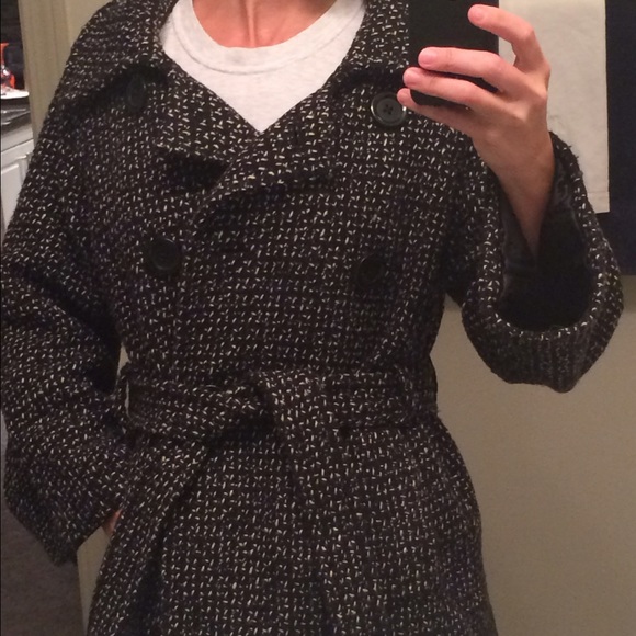 White House Black Market pea coat.