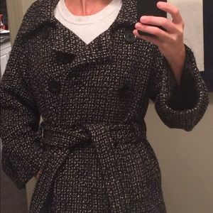 White House Black Market pea coat.