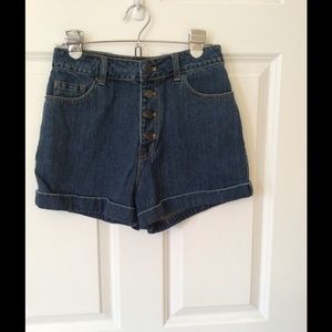 BDG high waisted jean shorts.