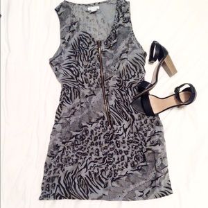 Pinky Printed Dress