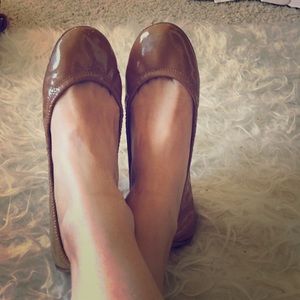Tory burch scrunch eddie flats