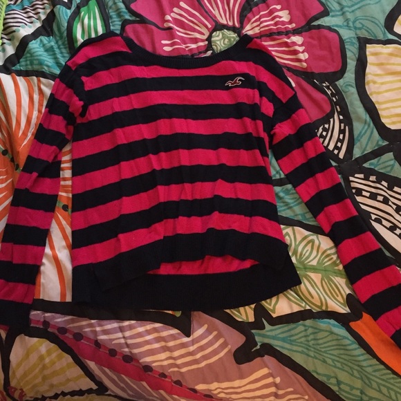Pink and black shirt