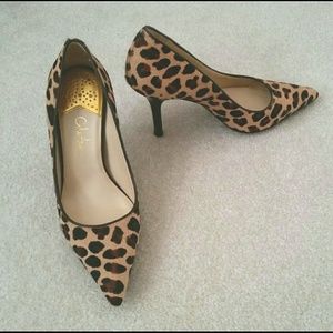 Cole Haan Leopard heels