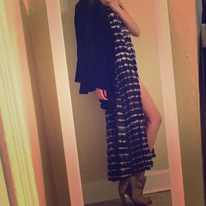 🎉CLOSET CLEAR OUT🎉Navy Tie Dye MINKPINKxUO Maxi