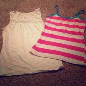 Two tank tops