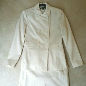 Ivory suit