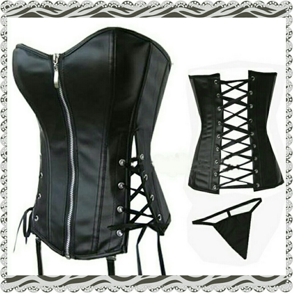 Sexy black corset