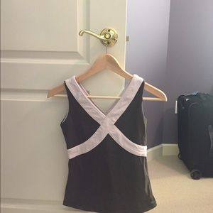 Lululemon criss cross tank