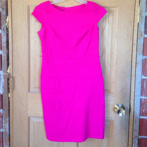 AGB Pink Bodycon dress sz 6