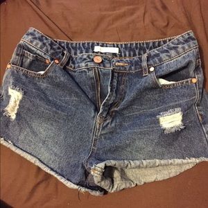 Charlotte Rouse high waisted shorts