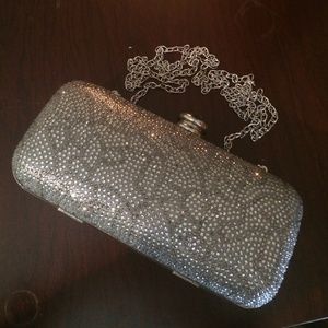 Silver clutch