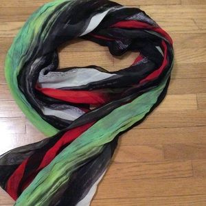 Alice + Olivia designer silk scarf