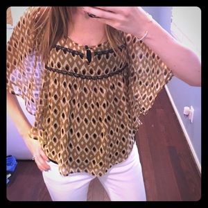 Lush Brand Tribal Print Top