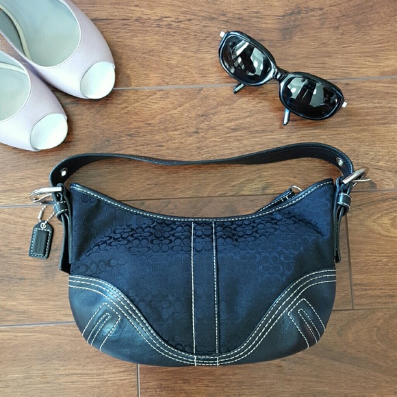 Coach Signature C Jacquard Hobo Auth