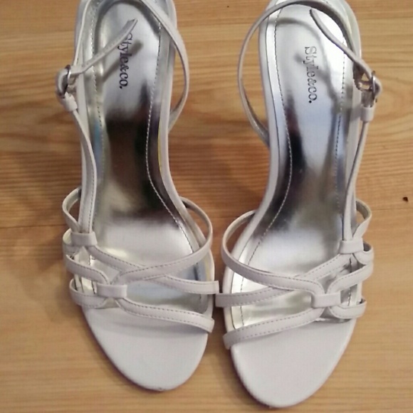 Style & co White Heels - Picture 2 of 4