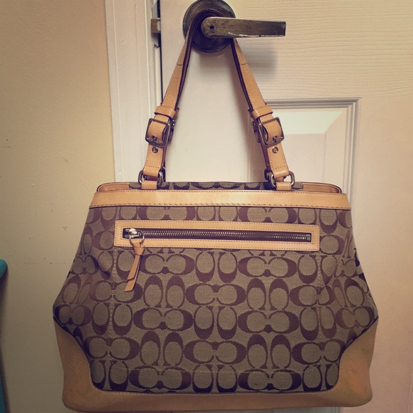 Coach Handbags - Signature Coach Handbag