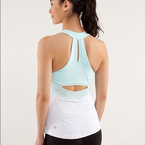 Run: Make it Count Tank (Angel Blue / White) - Picture 1 of 4