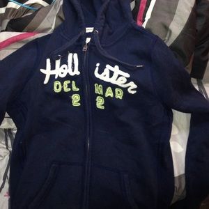 Navy blue hollister sweater