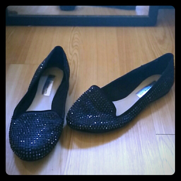 I.N.C International Concepts Rhinestone Flats - Picture 1 of 4