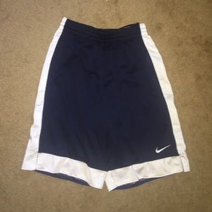 Navy Blue Nike Basketball shorts. FINAL SALE