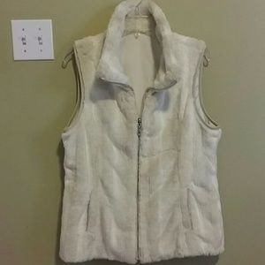 Cato faux fur vest