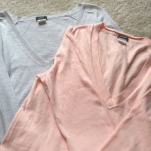 J. Crew V-Neck Sweater Set