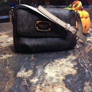 Authentic Michael Kors cross-body purse