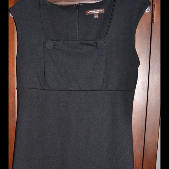 Black shift dress