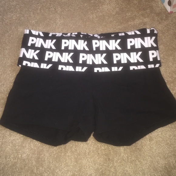 Victoria's Secret Pants - EUC Victoria's Secret Pink yoga shorts
