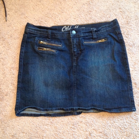 Old Navy Jean Mini Skirt