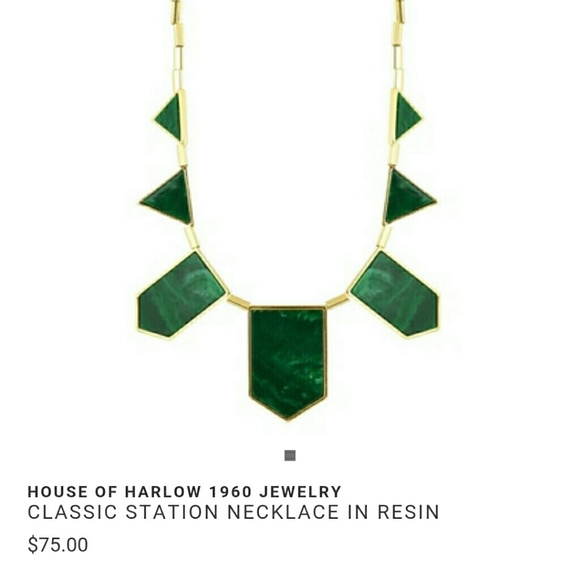 House of Harlow Five Station Necklace NWT