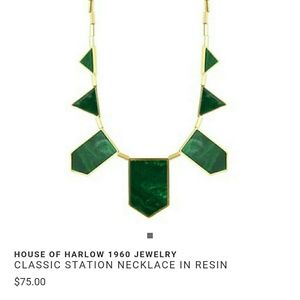 House of Harlow Five Station Necklace NWT