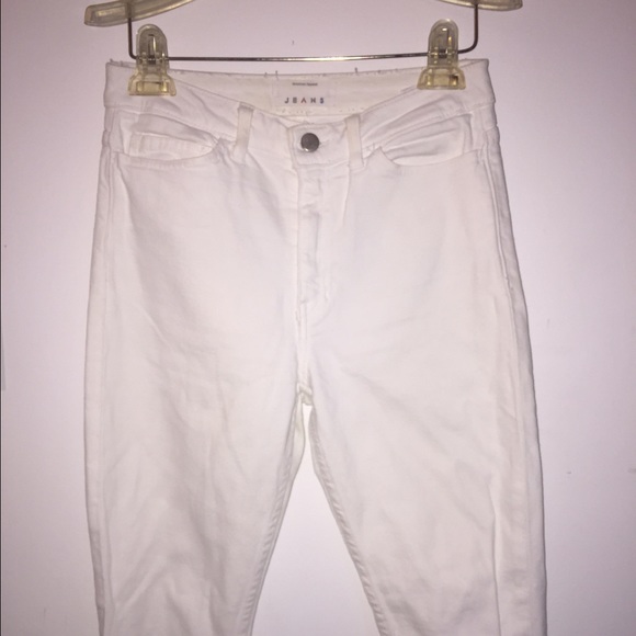 White high wasted jeans size 27