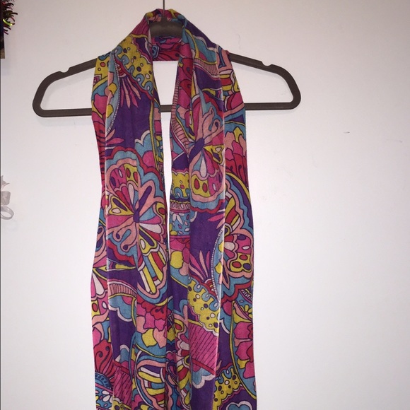 Floral scarf