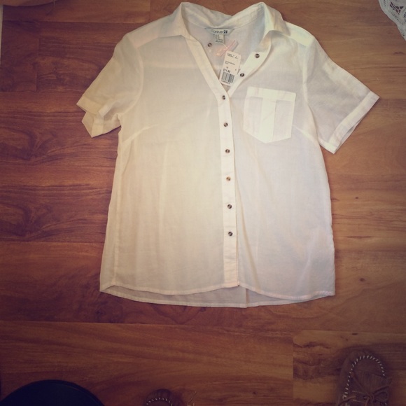 White cotton shirt