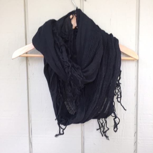 Nordstrom BP Infinity Scarf with fringe