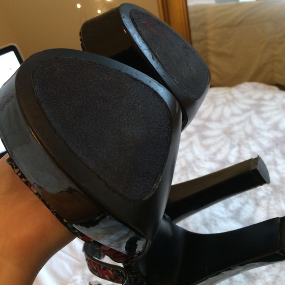 Steve Madden Ankle Strap Heel - Picture 2 of 3