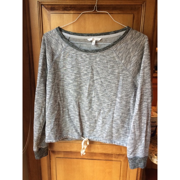 NWOT Grey VS Drawstring Pullover