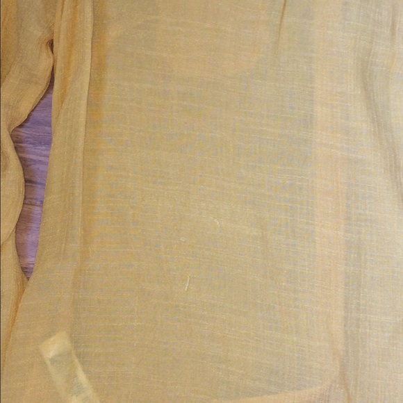 Forever21 yellow button down - Picture 2 of 2