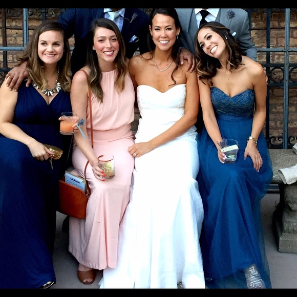 BHLDN Juliette Dress Size 0 in Lapis - Picture 6 of 6