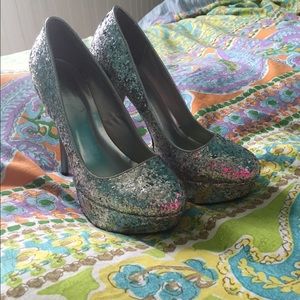 Charlotte Russe sparkley pumps