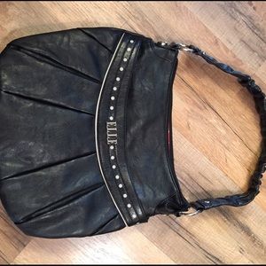 Elle one strap hobo handbag