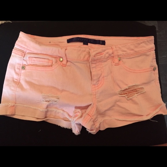 Light pink shorts