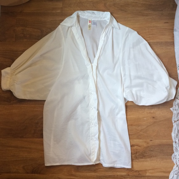 White button down shirt